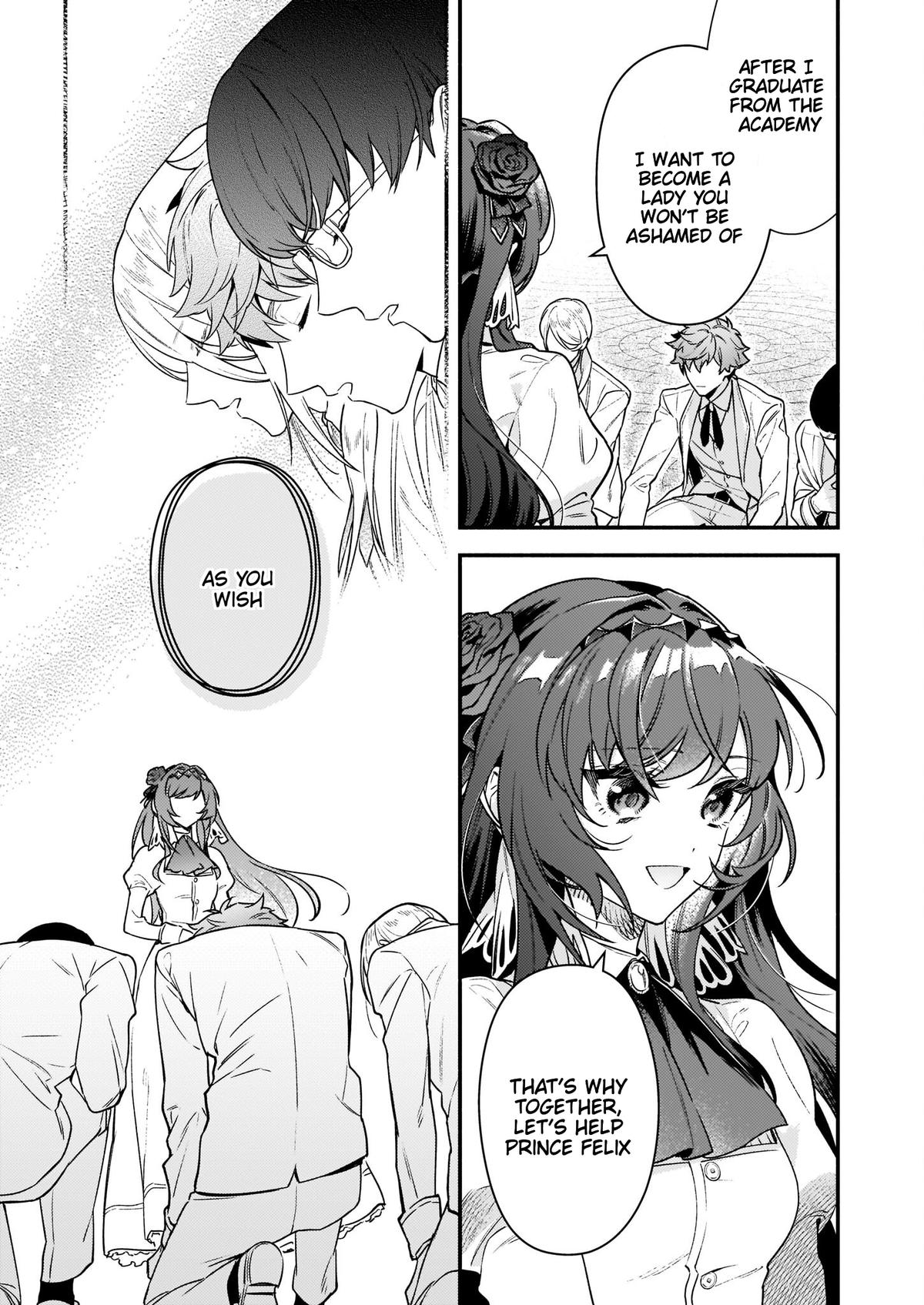 Akuyaku Reijou Route ga Nai nante, Dare ga Itta no? Chap 14 - Next Chap 15
