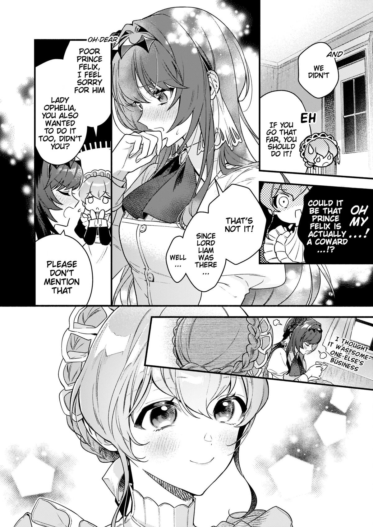 Akuyaku Reijou Route ga Nai nante, Dare ga Itta no? Chap 14 - Next Chap 15