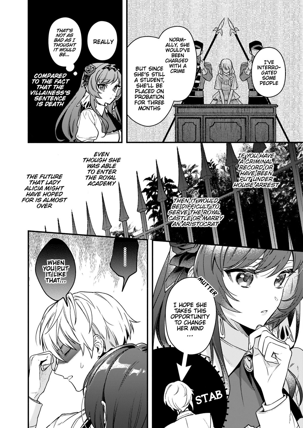 Akuyaku Reijou Route ga Nai nante, Dare ga Itta no? Chap 14 - Next Chap 15