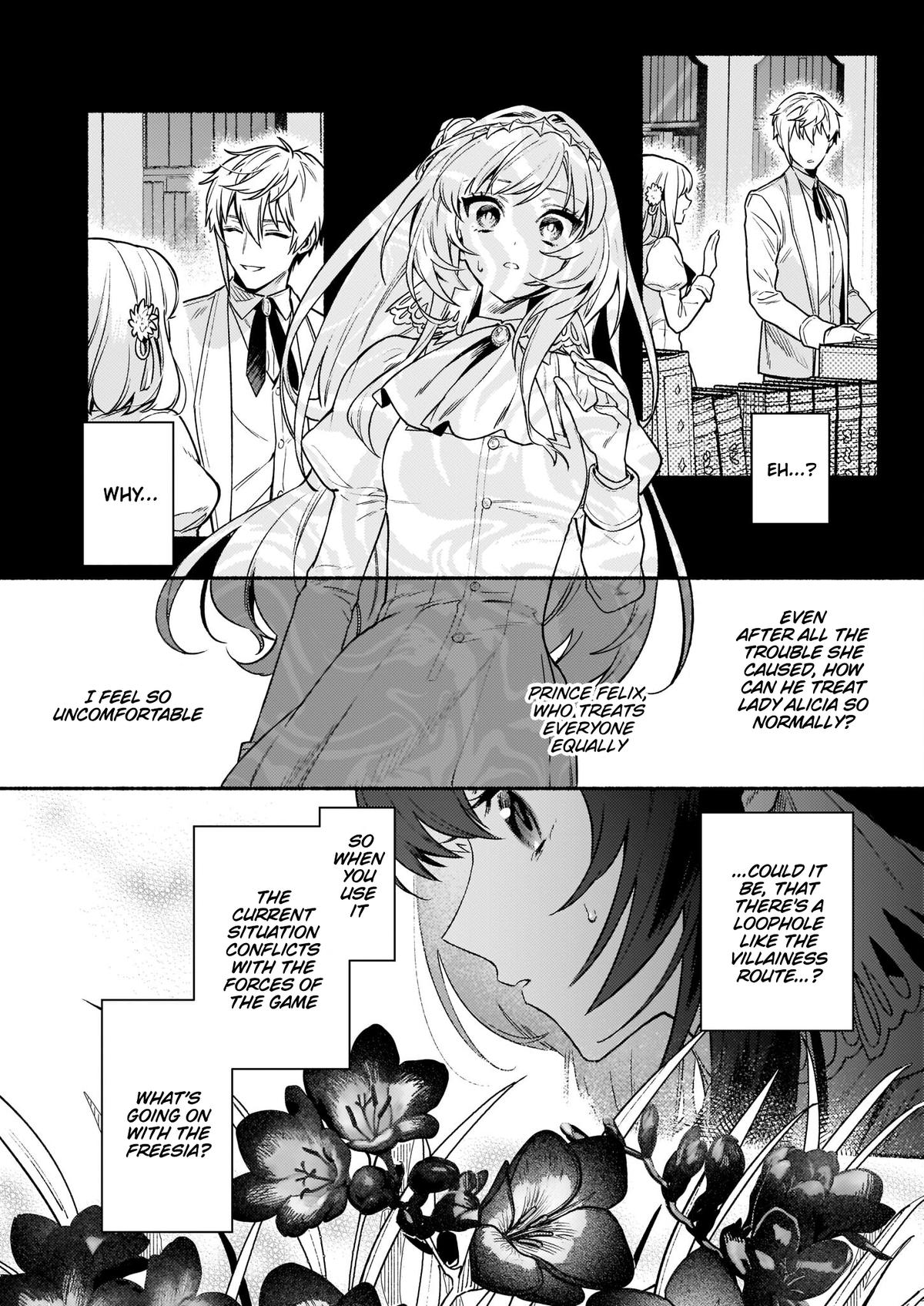 Akuyaku Reijou Route ga Nai nante, Dare ga Itta no? Chap 15.1 - Next Chap 16.1