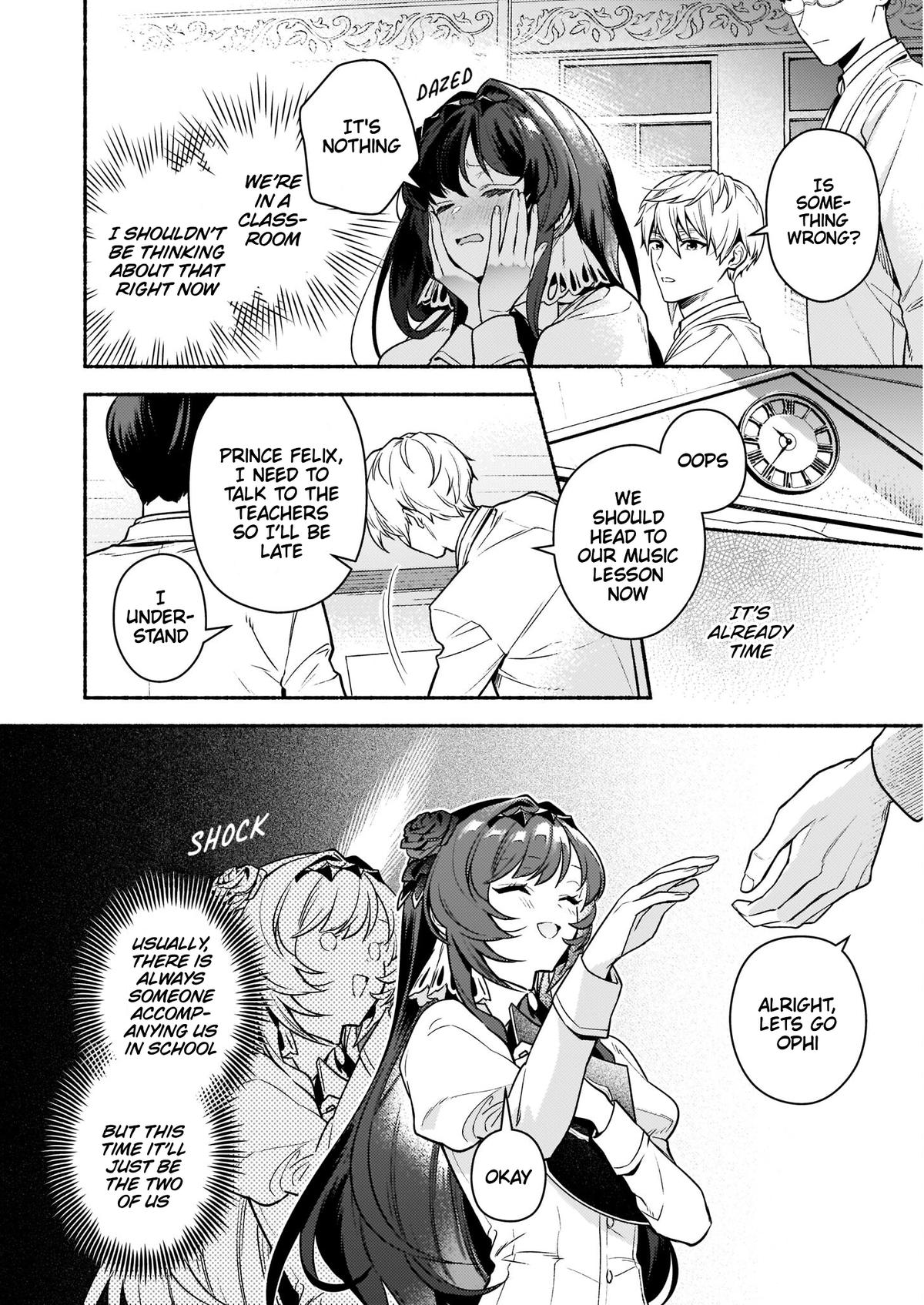 Akuyaku Reijou Route ga Nai nante, Dare ga Itta no? Chap 15.1 - Next Chap 16.1