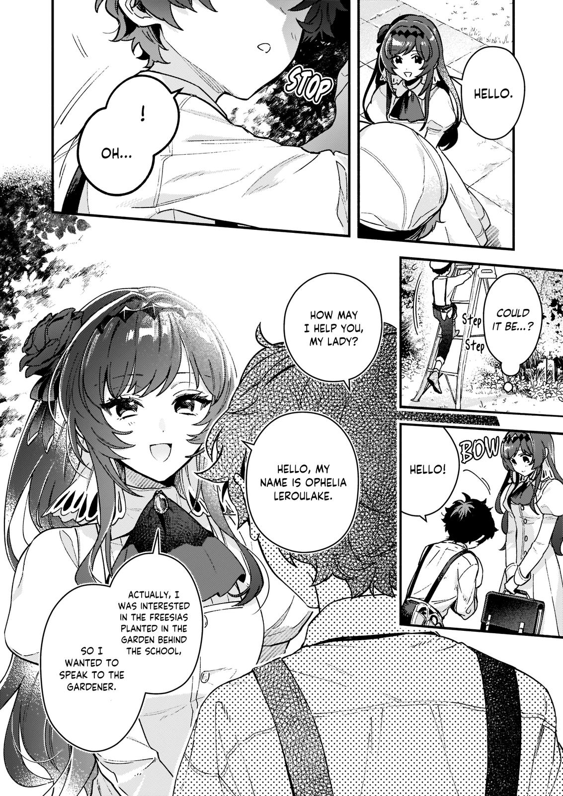 Akuyaku Reijou Route ga Nai nante, Dare ga Itta no? Chap 10.1 - Next Chap 11.1