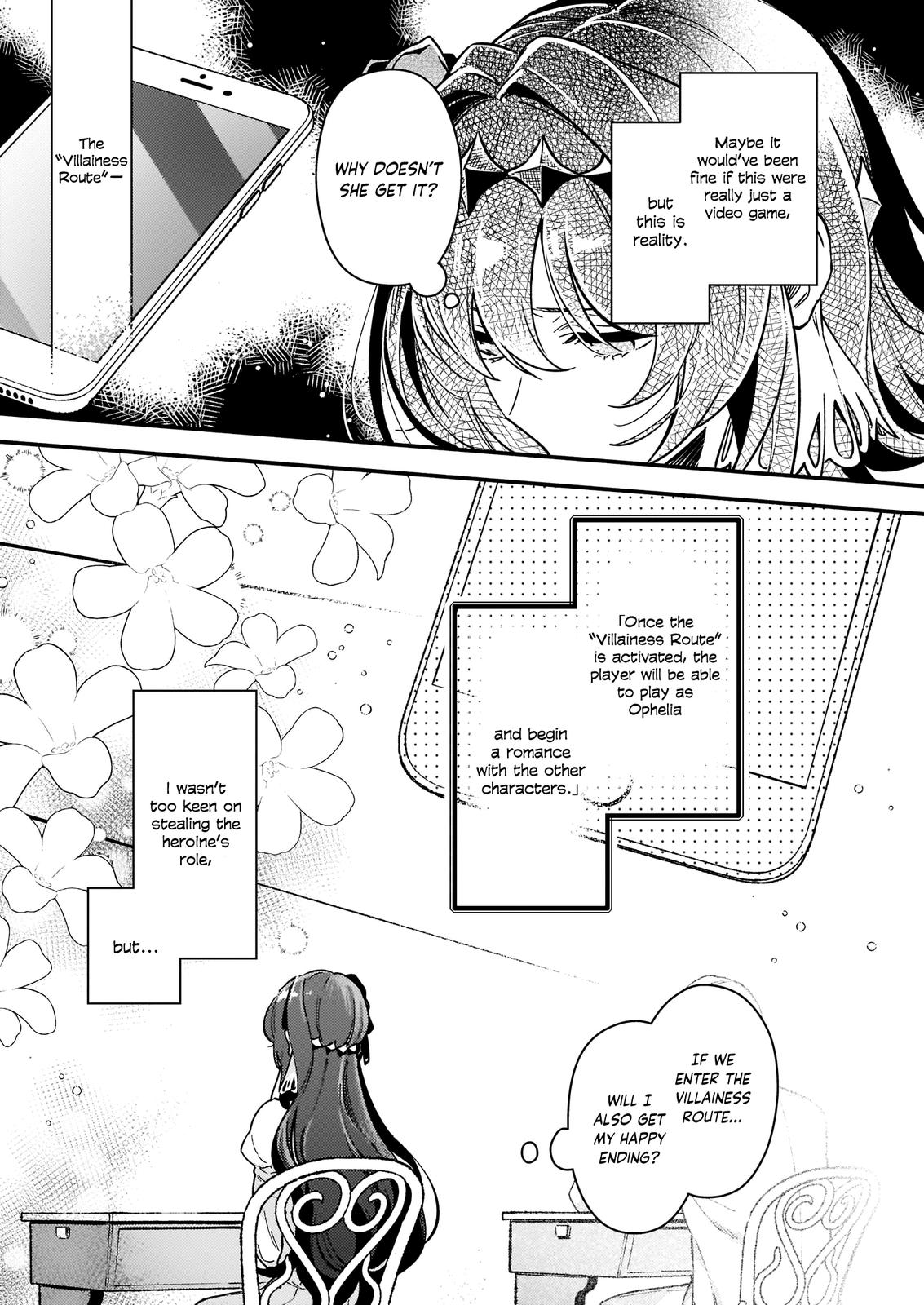 Akuyaku Reijou Route ga Nai nante, Dare ga Itta no? Chap 10.1 - Next Chap 11.1