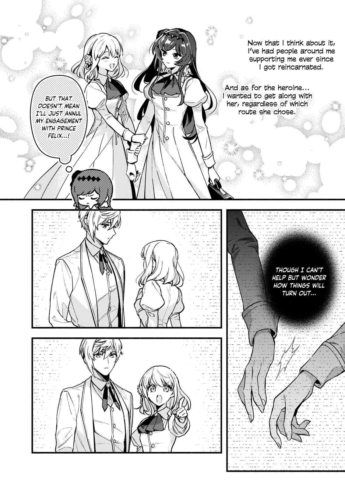 Akuyaku Reijou Route ga Nai nante, Dare ga Itta no? Chap 10.1 - Next Chap 11.1