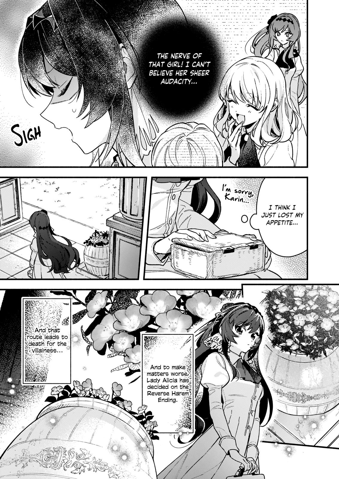 Akuyaku Reijou Route ga Nai nante, Dare ga Itta no? Chap 10.1 - Next Chap 11.1