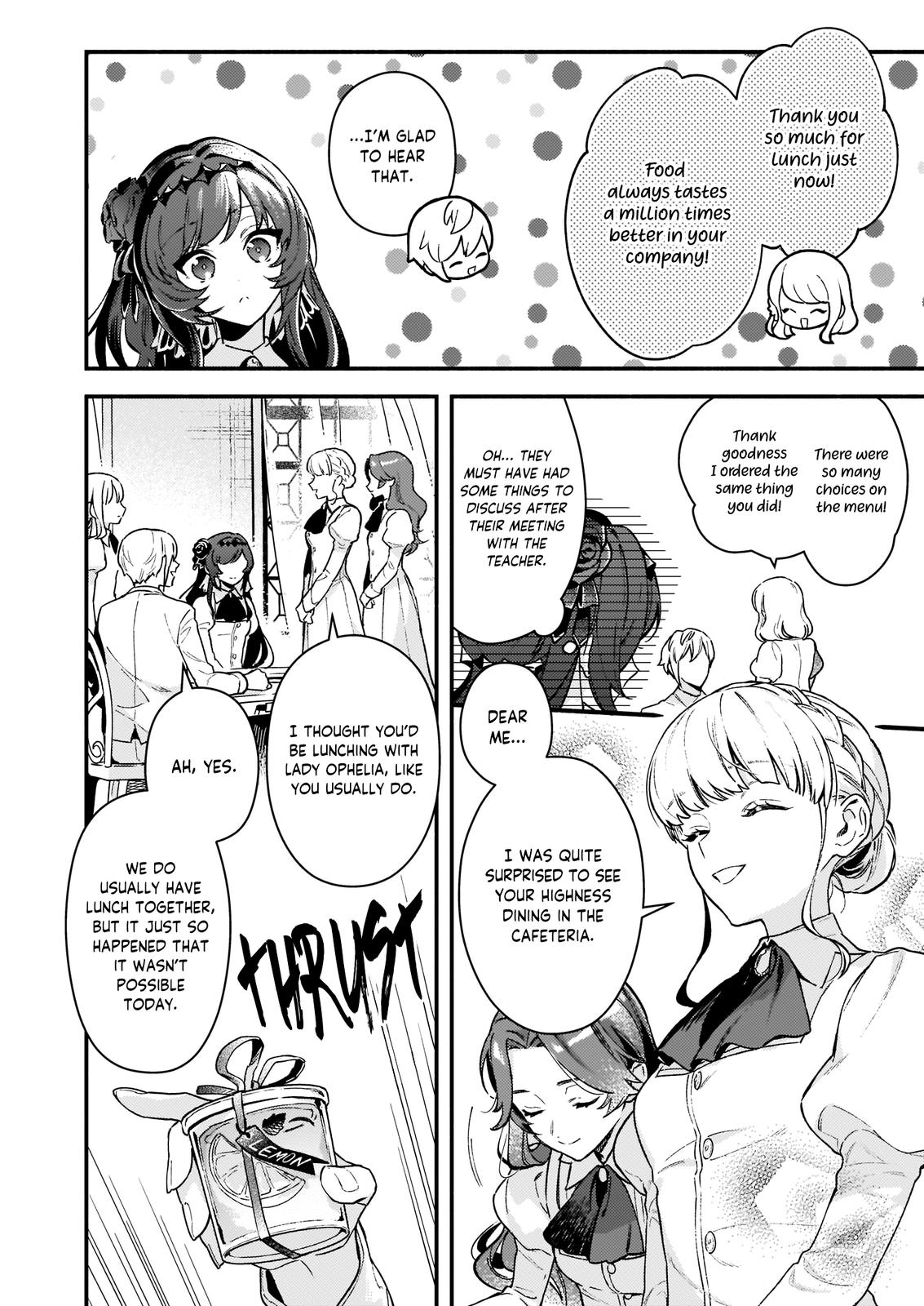 Akuyaku Reijou Route ga Nai nante, Dare ga Itta no? Chap 10.1 - Next Chap 11.1