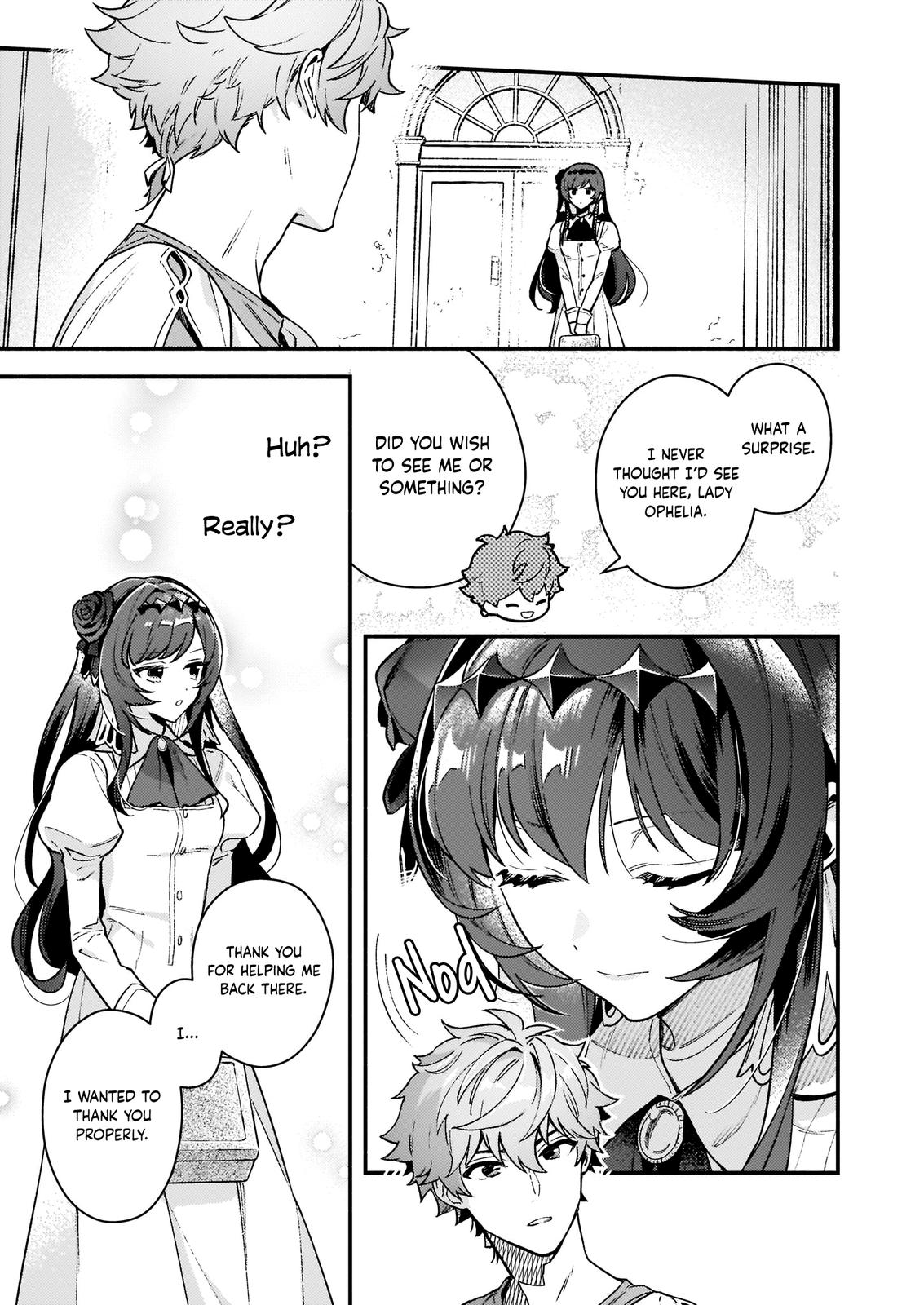 Akuyaku Reijou Route ga Nai nante, Dare ga Itta no? Chap 10.2 - Next Chap 11.2