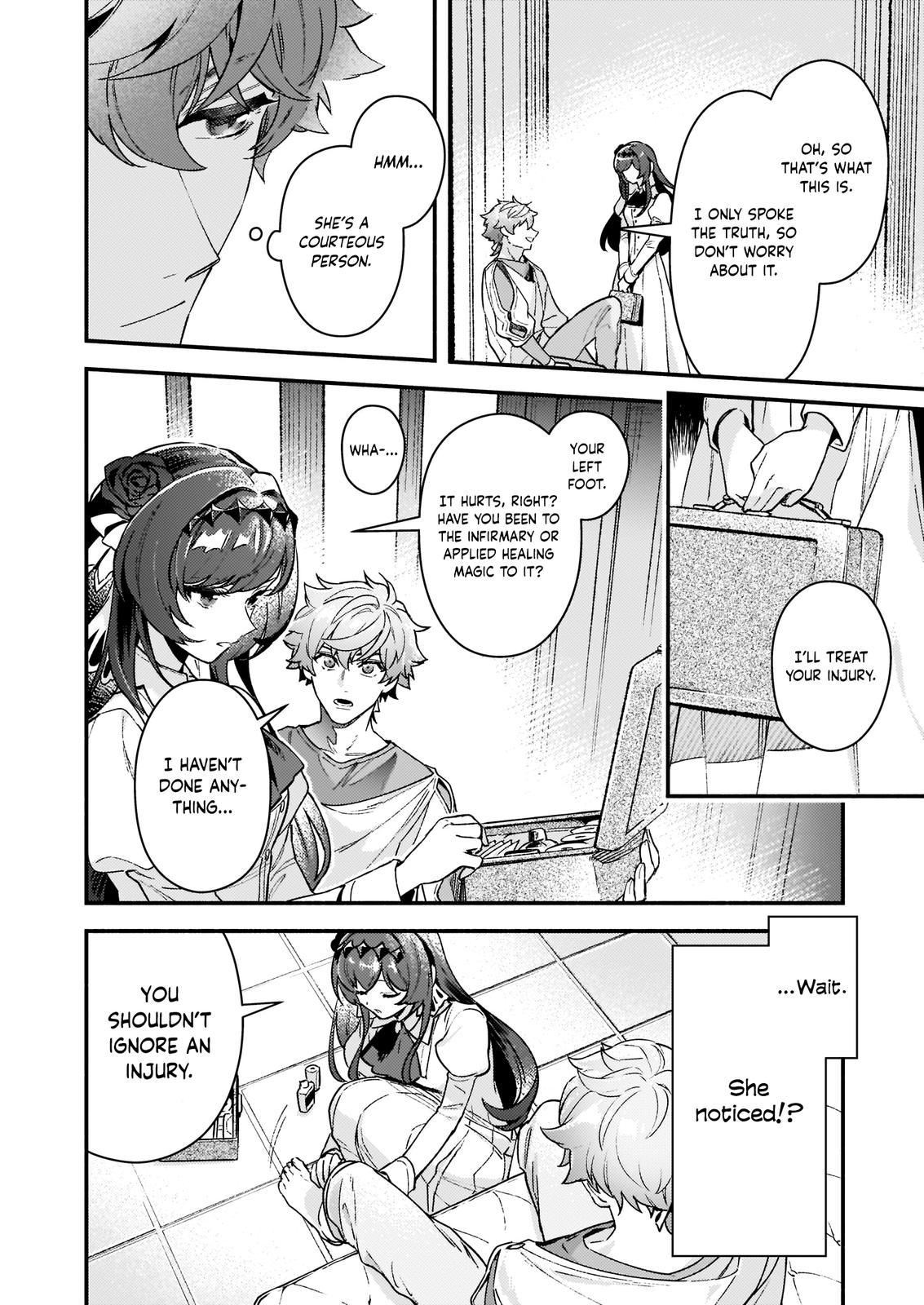 Akuyaku Reijou Route ga Nai nante, Dare ga Itta no? Chap 10.2 - Next Chap 11.2