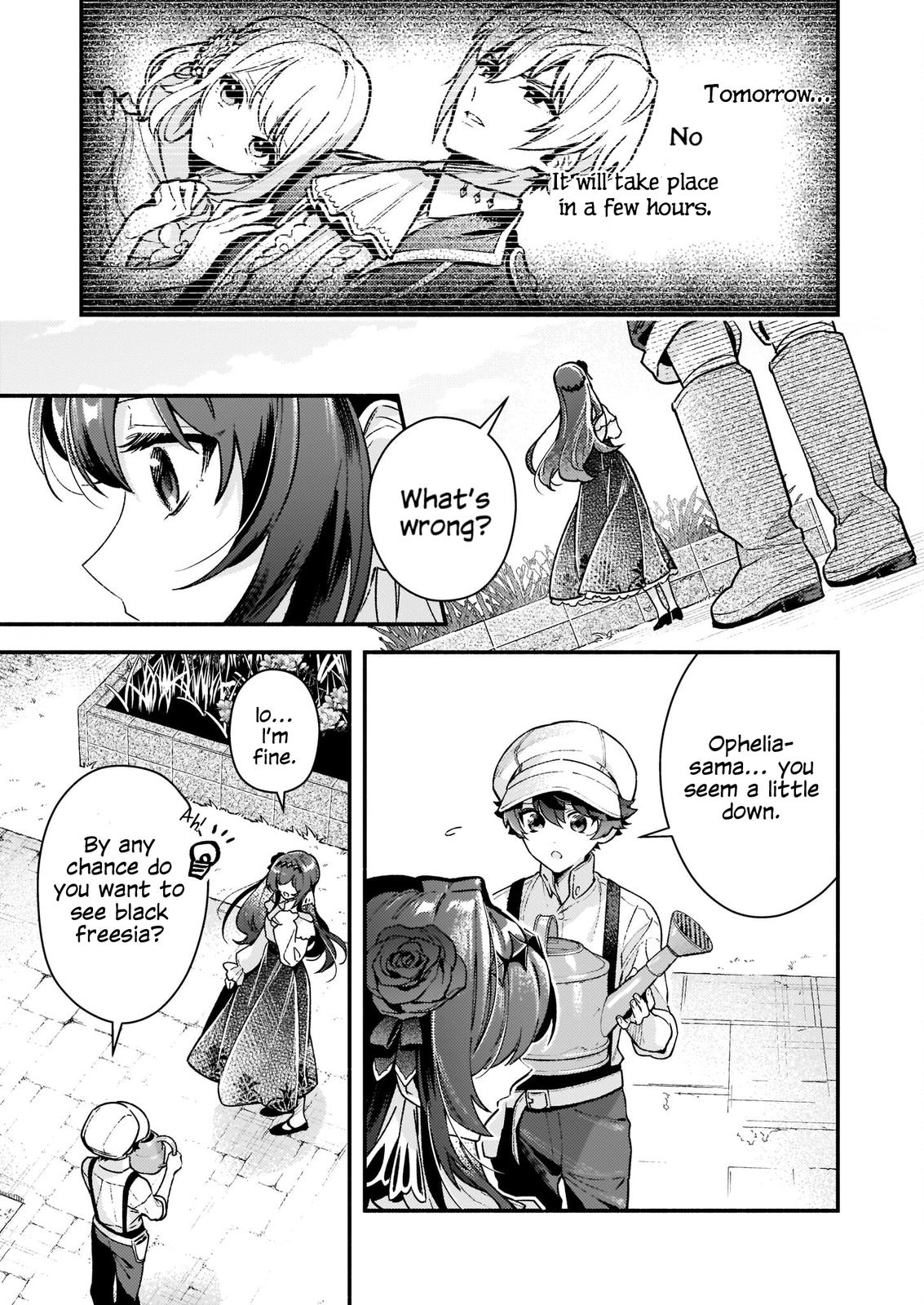 Akuyaku Reijou Route ga Nai nante, Dare ga Itta no? Chap 12.1 - Next Chap 13.1