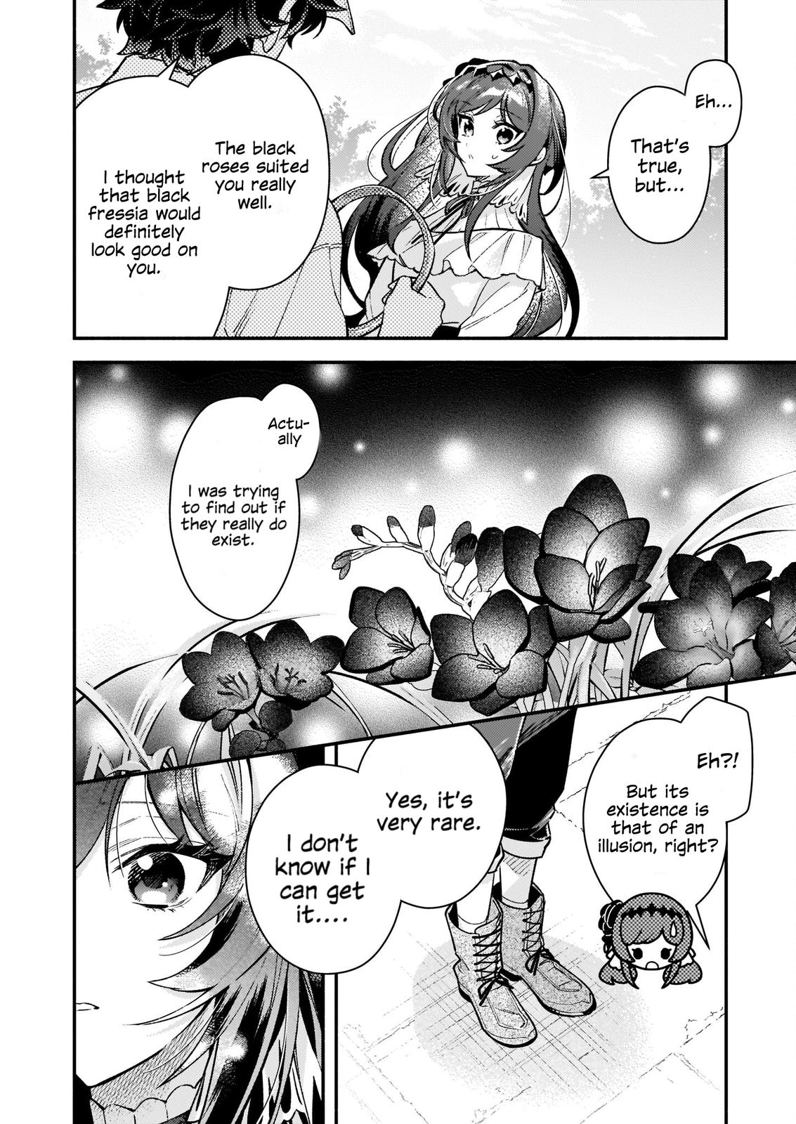 Akuyaku Reijou Route ga Nai nante, Dare ga Itta no? Chap 12.1 - Next Chap 13.1