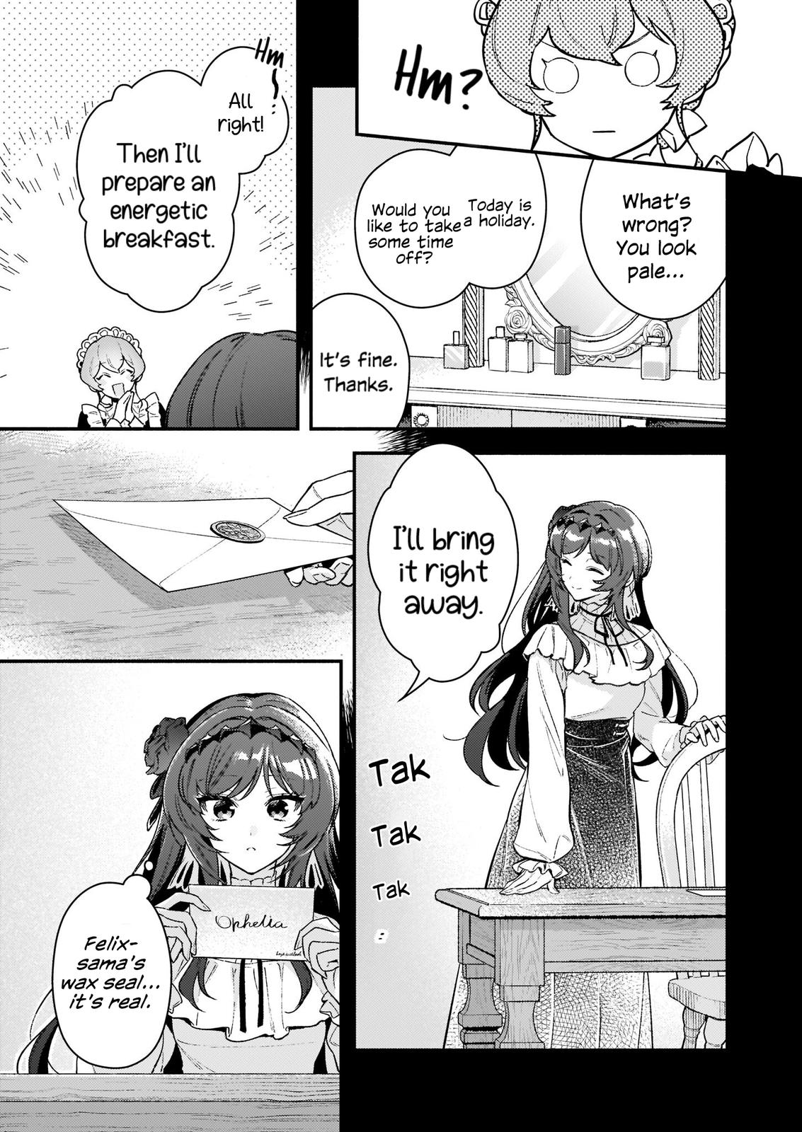 Akuyaku Reijou Route ga Nai nante, Dare ga Itta no? Chap 12.1 - Next Chap 13.1
