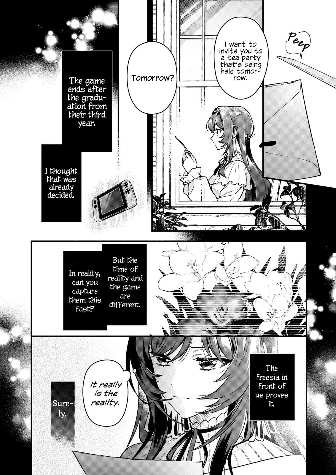 Akuyaku Reijou Route ga Nai nante, Dare ga Itta no? Chap 12.1 - Next Chap 13.1
