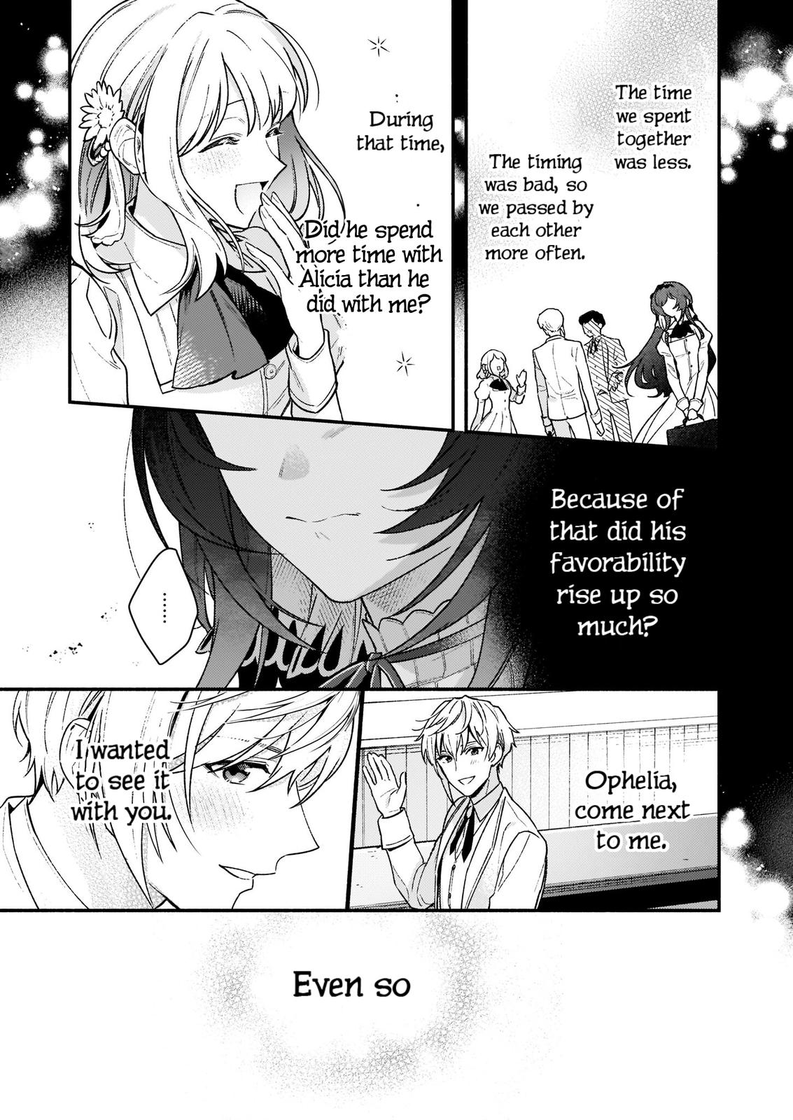 Akuyaku Reijou Route ga Nai nante, Dare ga Itta no? Chap 12.1 - Next Chap 13.1
