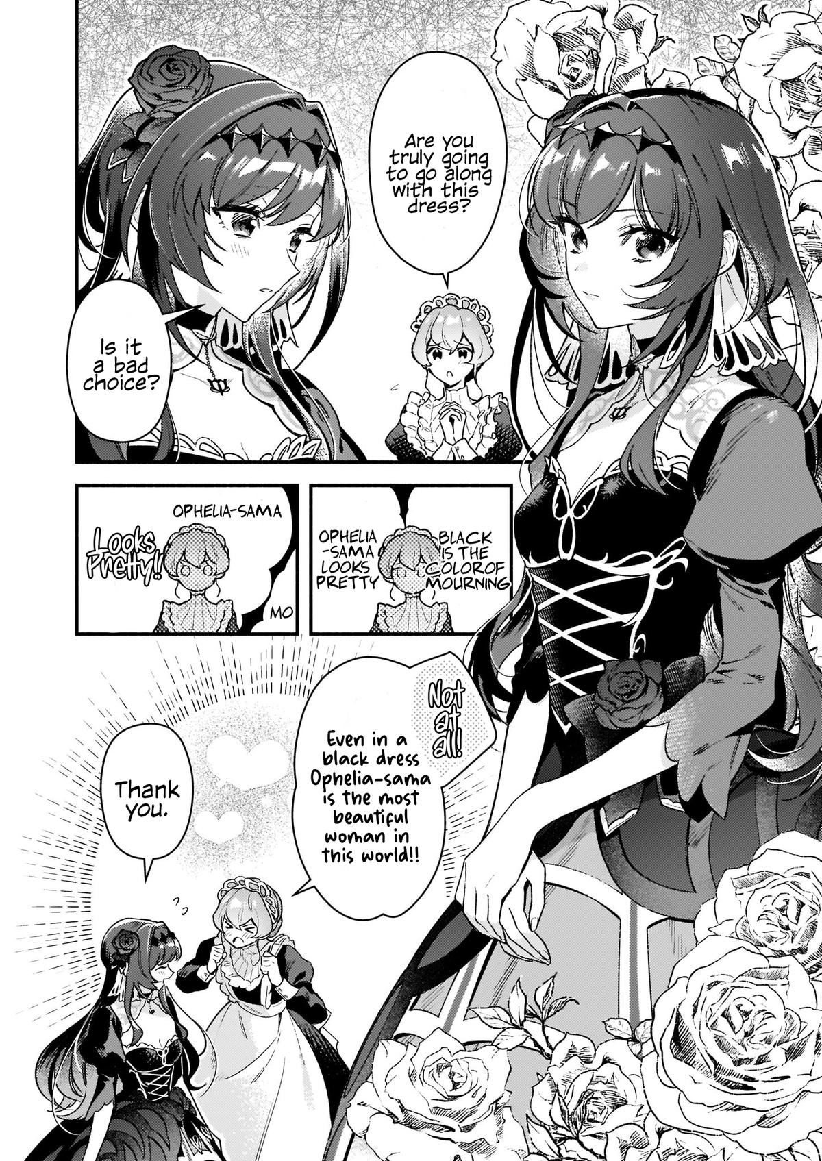 Akuyaku Reijou Route ga Nai nante, Dare ga Itta no? Chap 12.2 - Next Chap 13.2