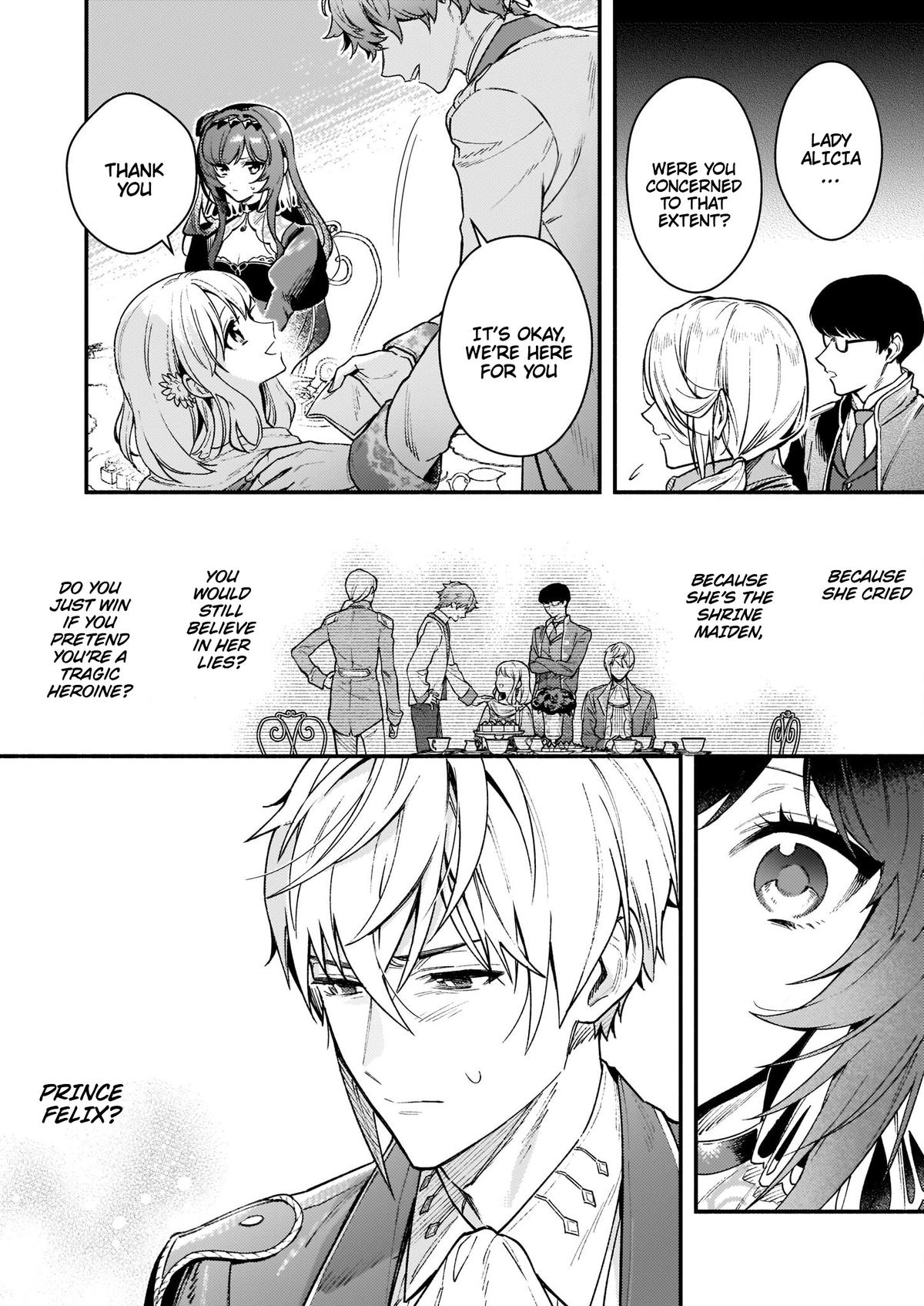 Akuyaku Reijou Route ga Nai nante, Dare ga Itta no? Chap 13 - Next Chap 14