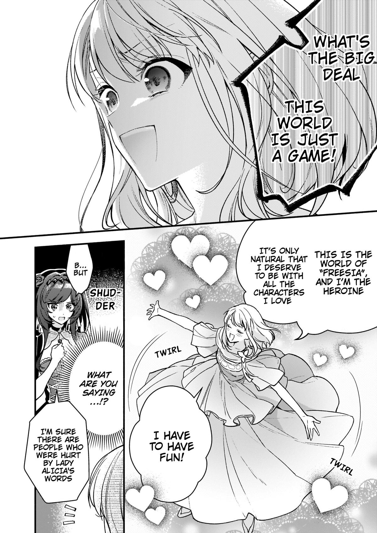 Akuyaku Reijou Route ga Nai nante, Dare ga Itta no? Chap 13 - Next Chap 14