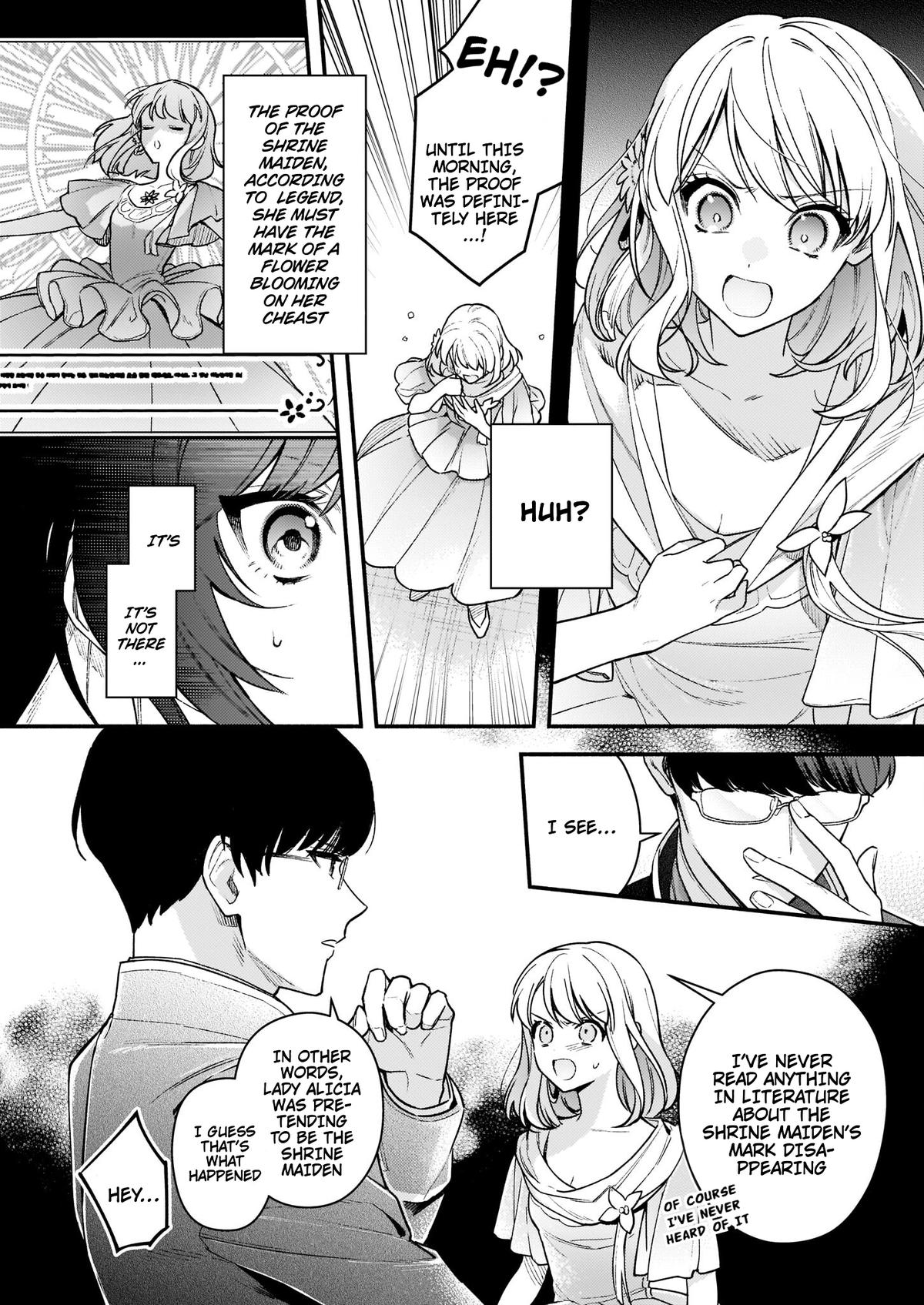 Akuyaku Reijou Route ga Nai nante, Dare ga Itta no? Chap 13 - Next Chap 14
