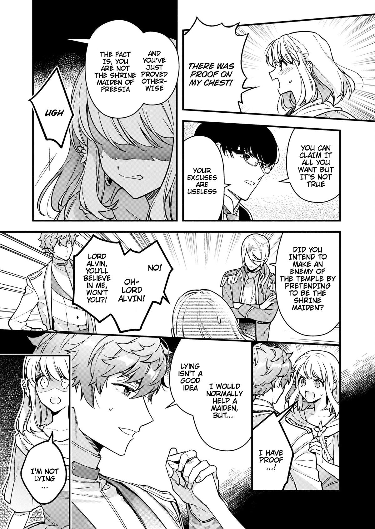 Akuyaku Reijou Route ga Nai nante, Dare ga Itta no? Chap 13 - Next Chap 14