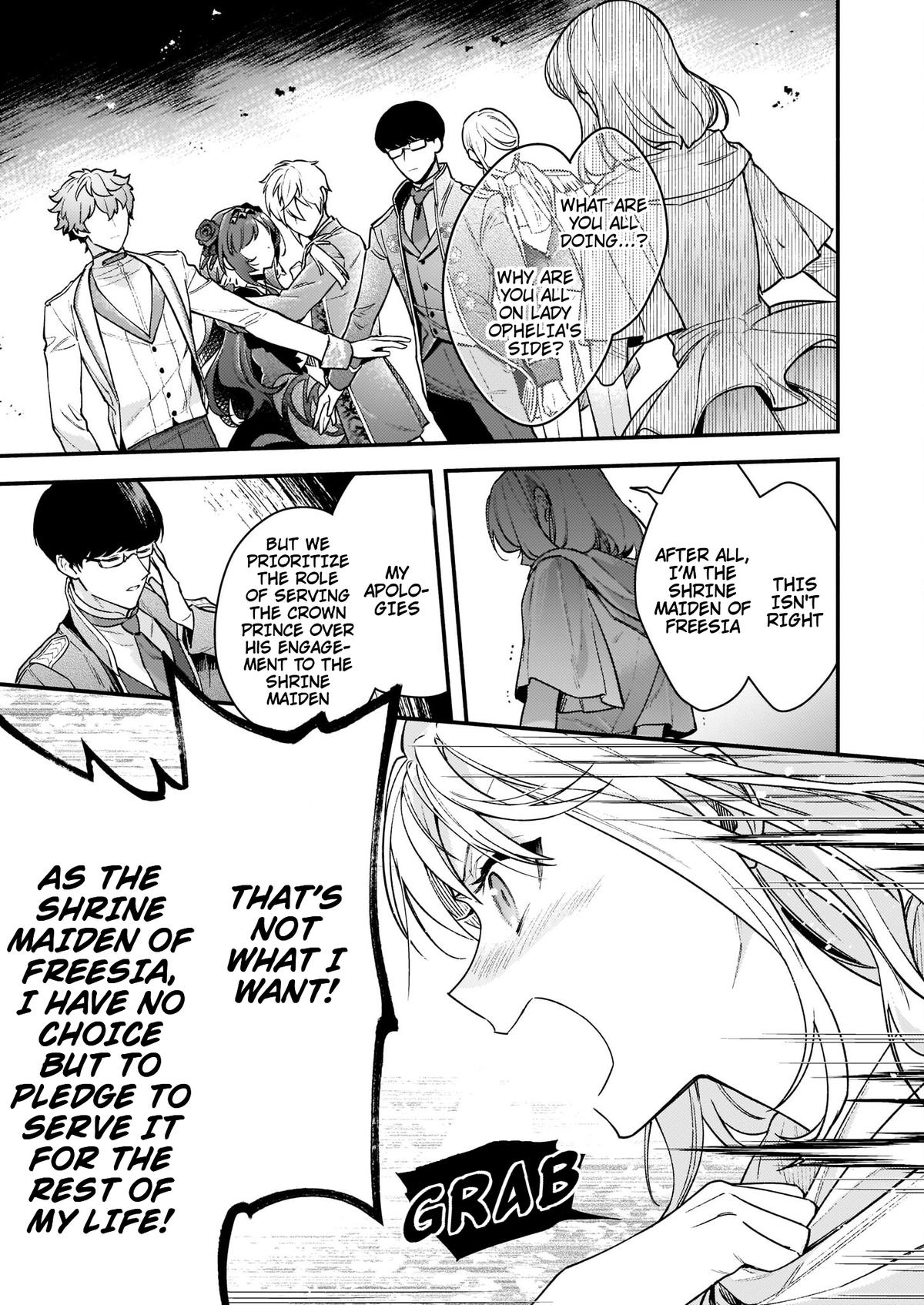 Akuyaku Reijou Route ga Nai nante, Dare ga Itta no? Chap 13 - Next Chap 14