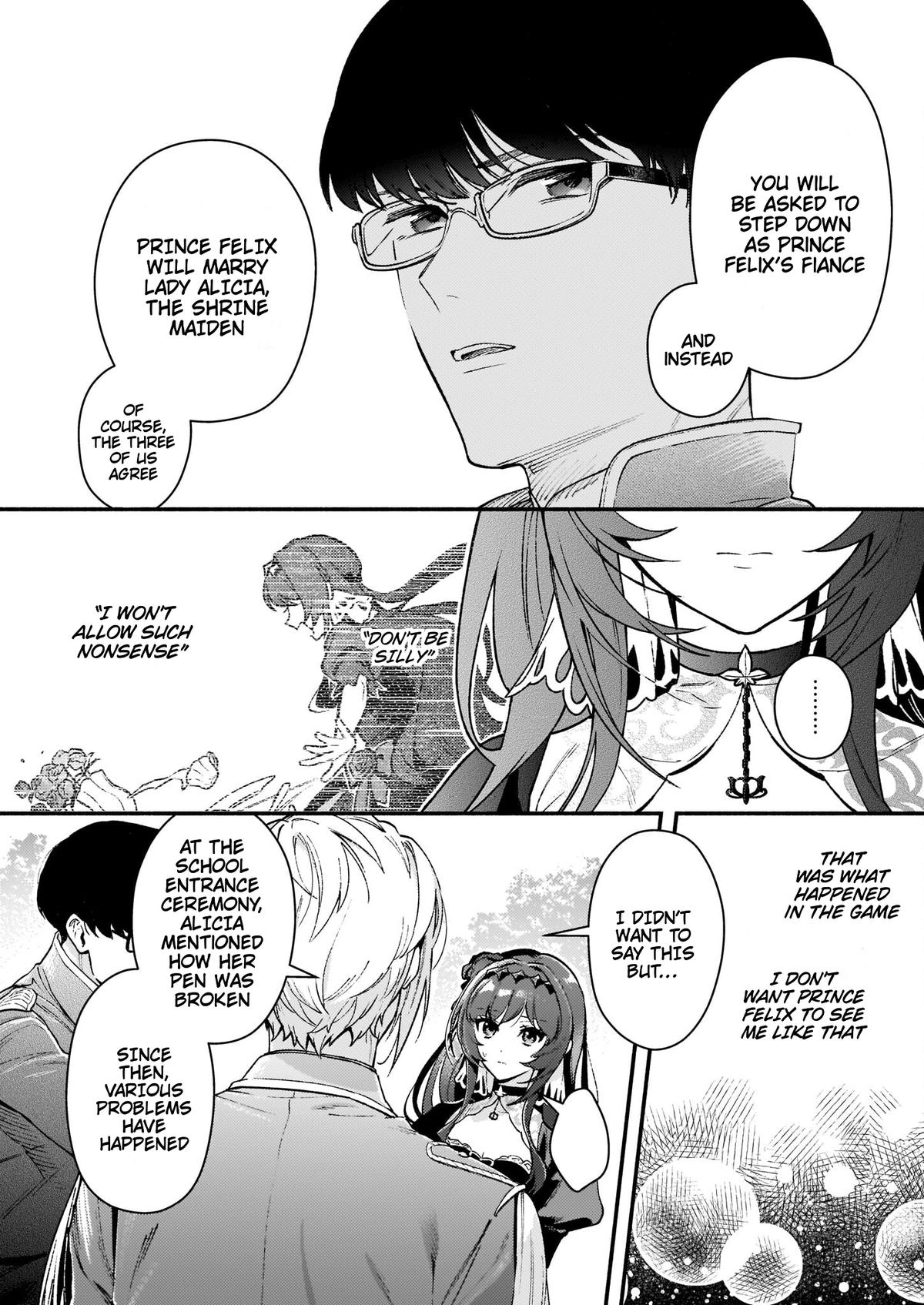 Akuyaku Reijou Route ga Nai nante, Dare ga Itta no? Chap 13 - Next Chap 14