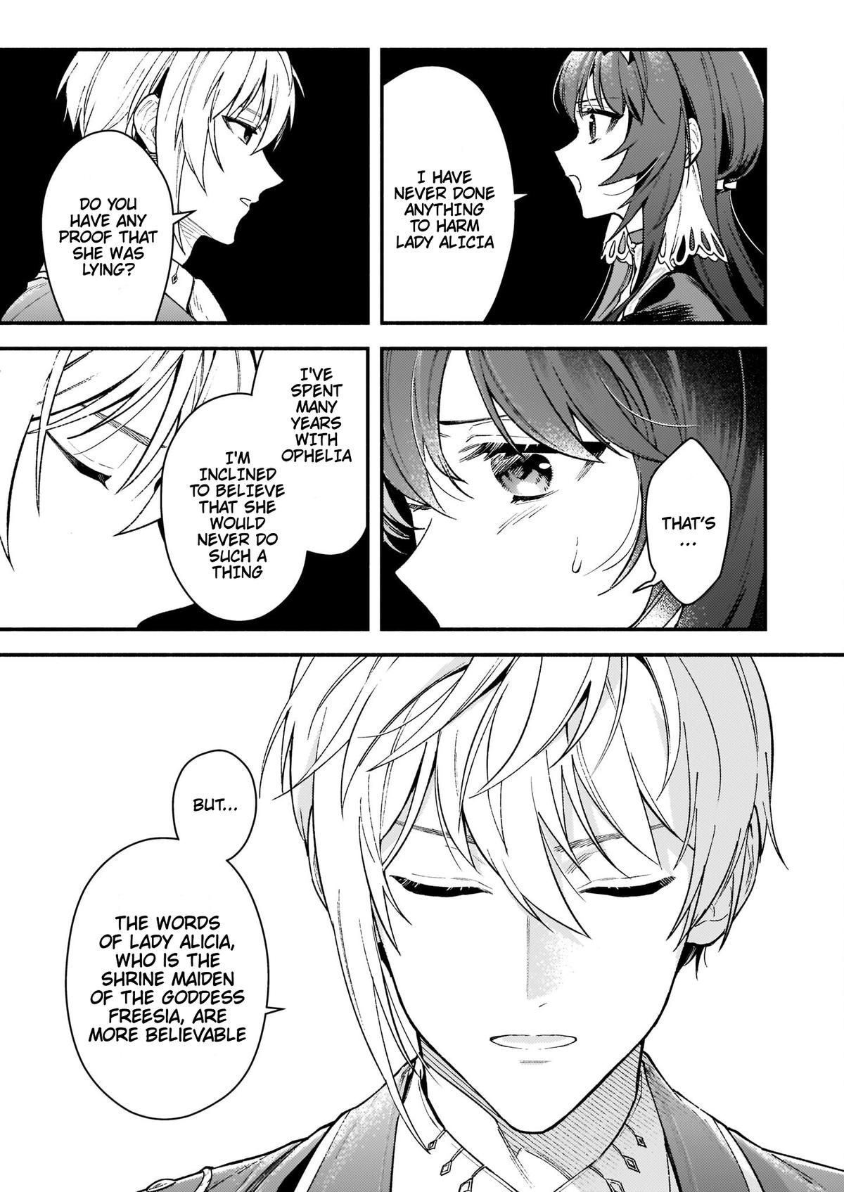 Akuyaku Reijou Route ga Nai nante, Dare ga Itta no? Chap 13 - Next Chap 14