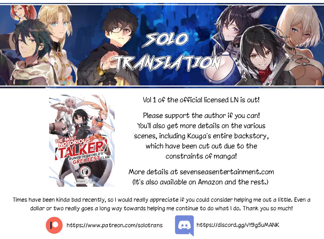 Saikyou no Shienshoku Wajutsushi de Aru Ore wa Sekai Saikyou Clan wo Shitagaeru Chap 24 - Next Chap 25