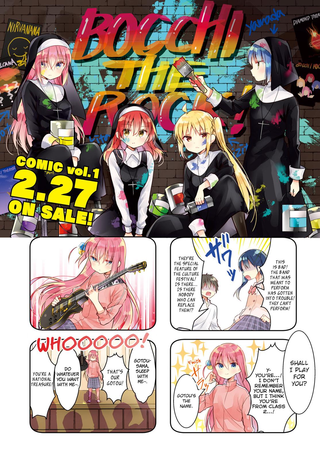 Bocchi the Rock! Chap 15 - Next Chap 16