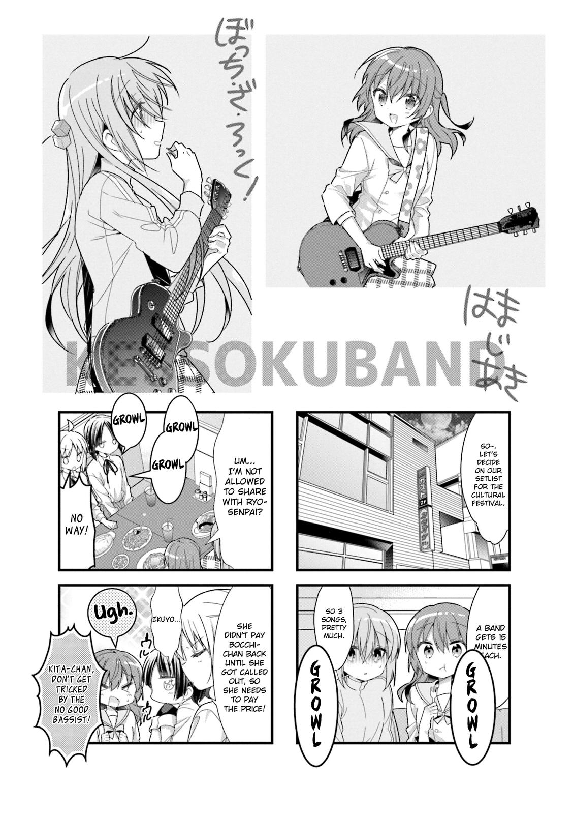Bocchi the Rock! Chap 18 - Next Chap 19
