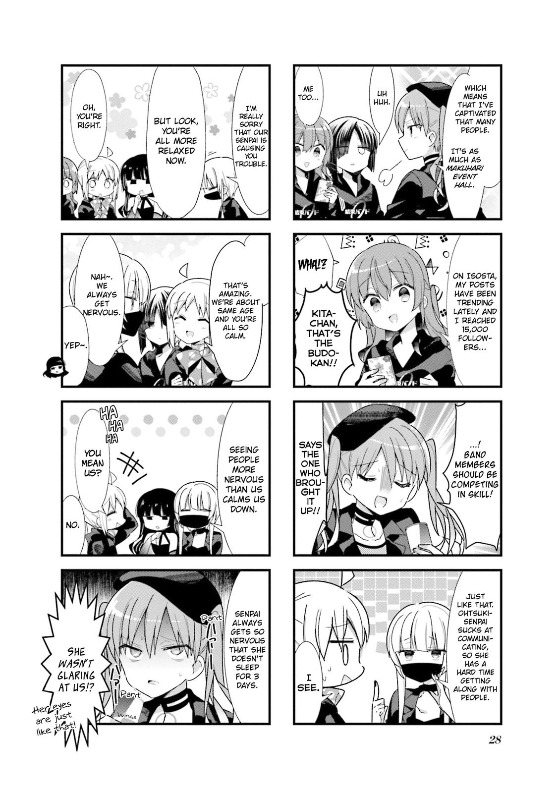 Bocchi the Rock! Chap 28 - Next Chap 29