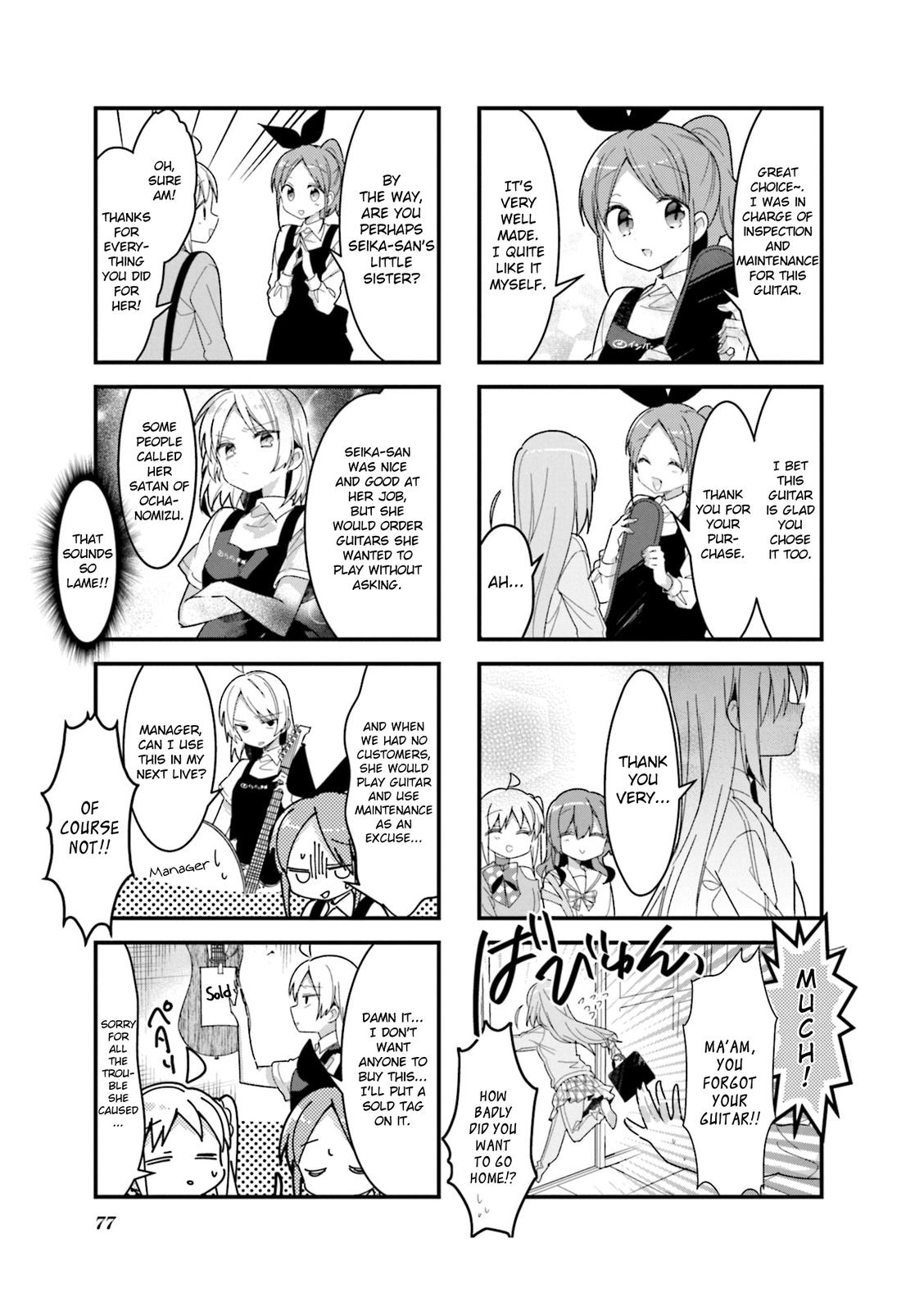 Bocchi the Rock! Chap 21 - Next Chap 22