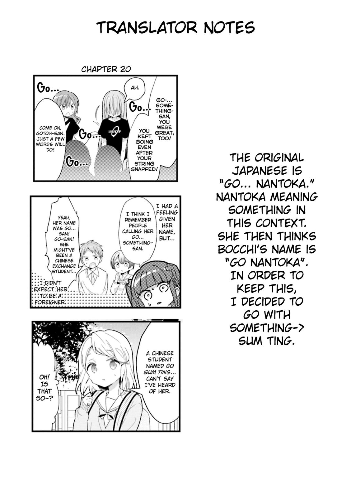 Bocchi the Rock! Chap 23 - Next Chap 24