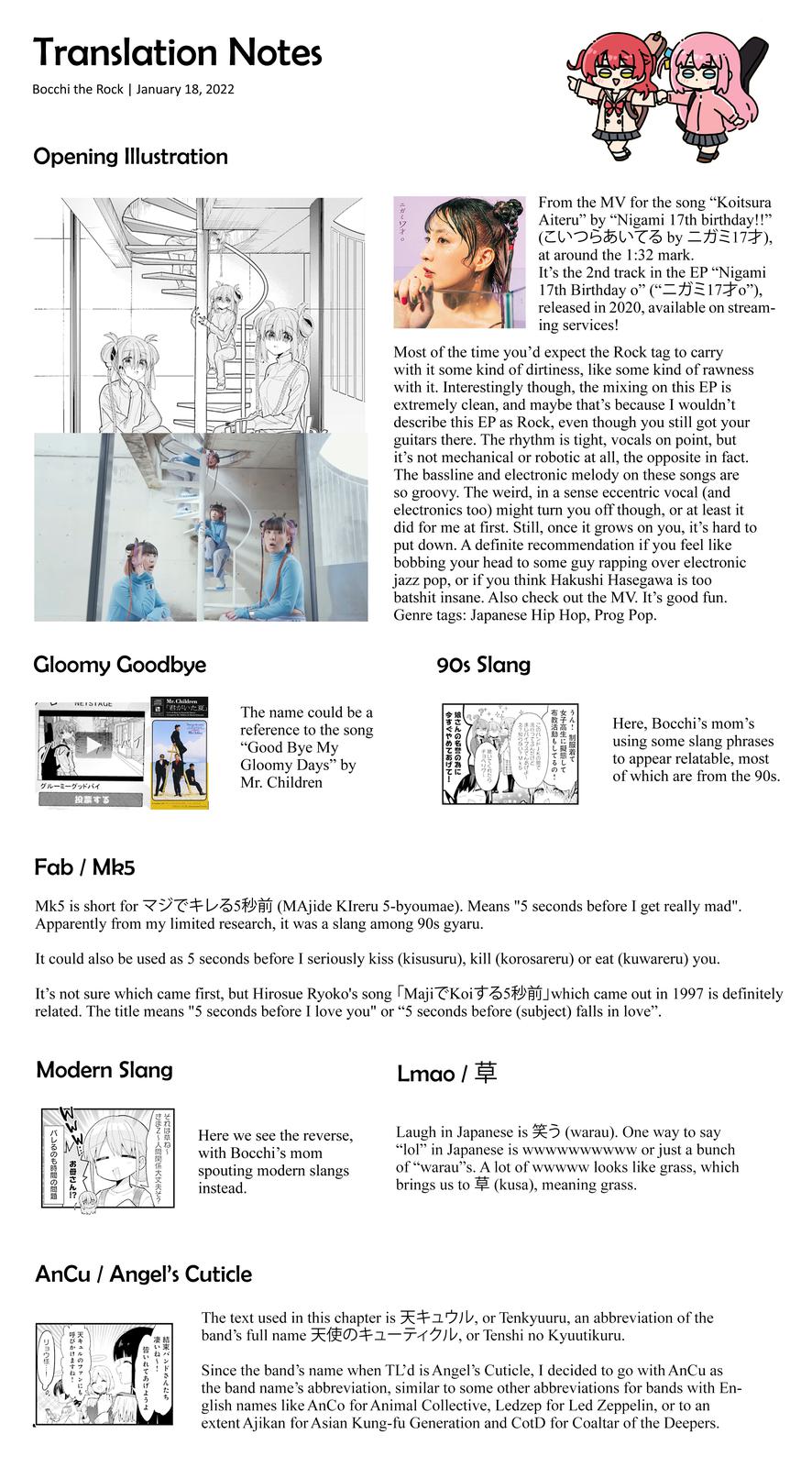 Bocchi the Rock! Chap 39 - Next Chap 40