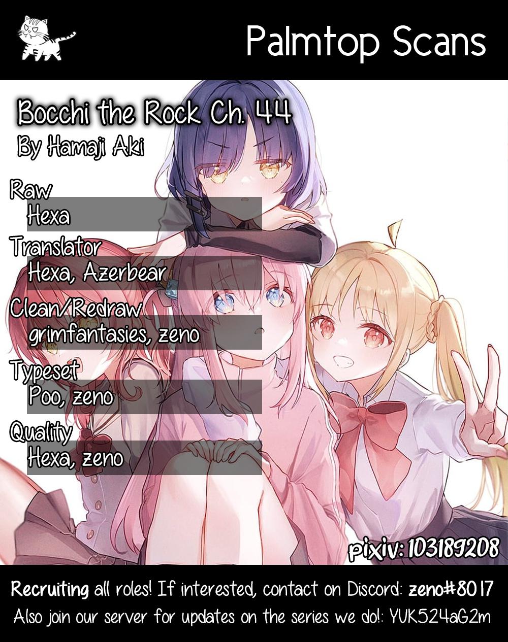 Bocchi the Rock! Chap 44 - Next Chap 45
