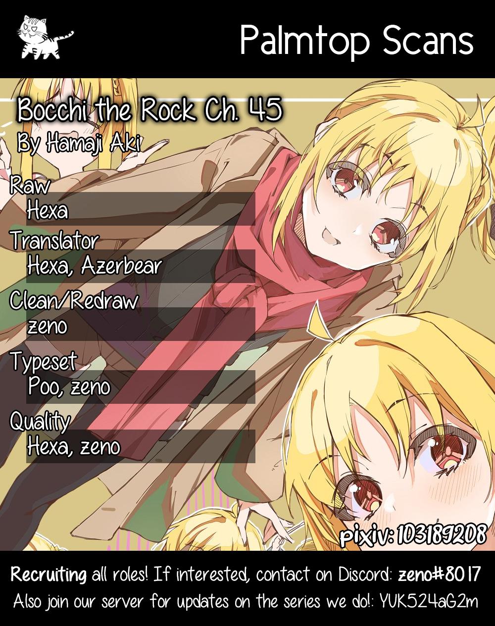 Bocchi the Rock! Chap 45 - Next Chap 46