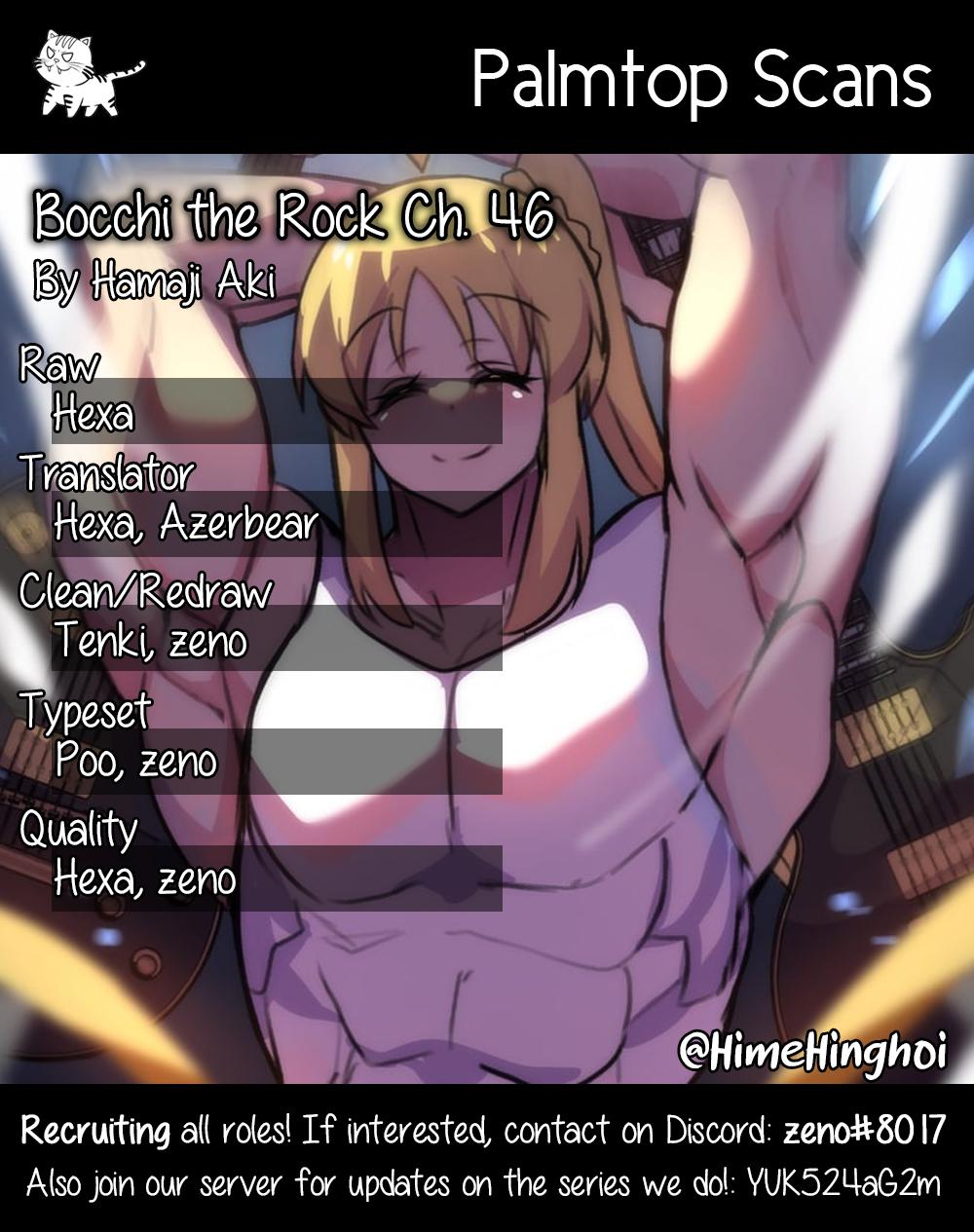 Bocchi the Rock! Chap 46 - Next Chap 47