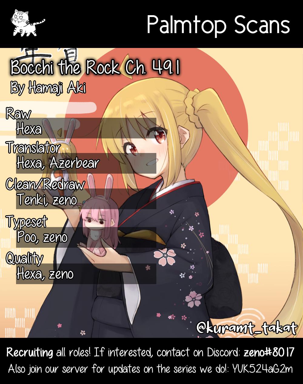 Bocchi the Rock! Chap 49.1 - Next Chap 50.1