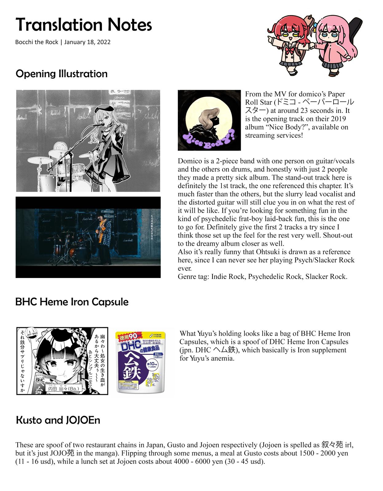 Bocchi the Rock! Chap 49.1 - Next Chap 50.1