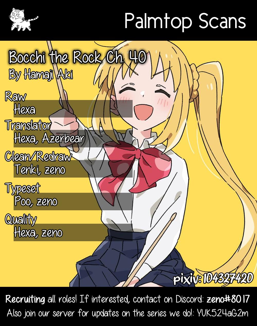 Bocchi the Rock! Chap 40 - Next Chap 41