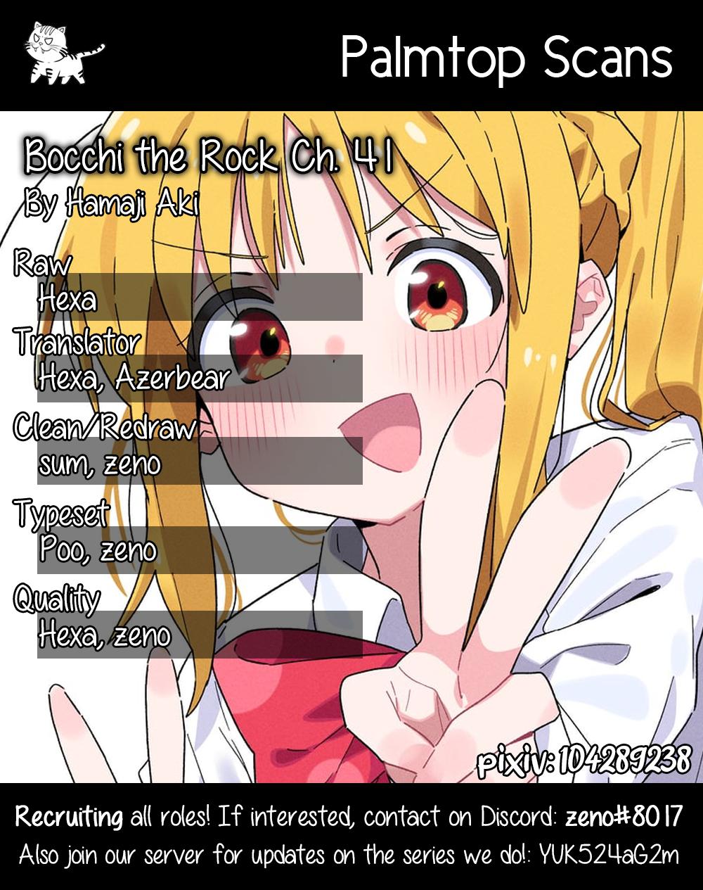 Bocchi the Rock! Chap 41 - Next Chap 42