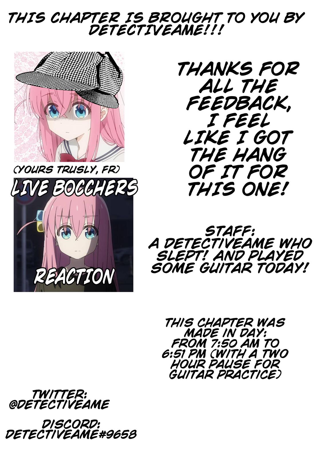 Bocchi the Rock! Chap 59 - Next Chap 60