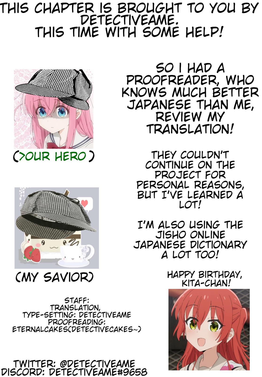 Bocchi the Rock! Chap 60 - Next Chap 61