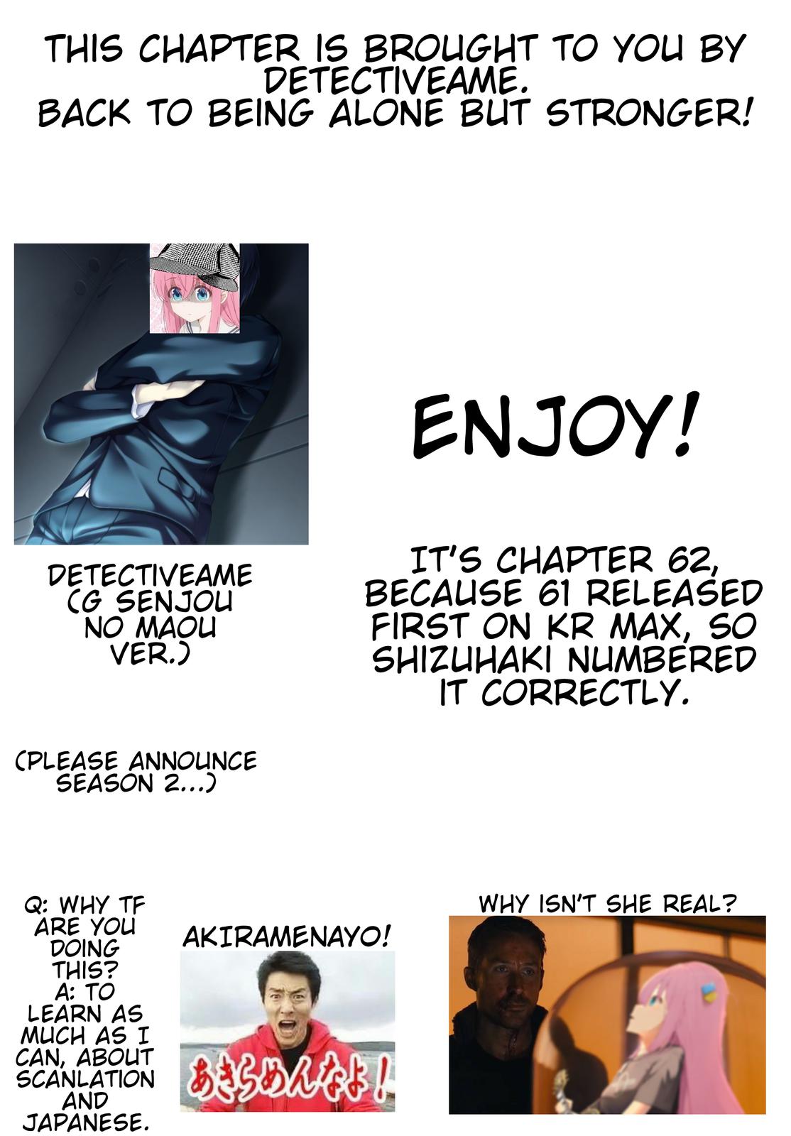 Bocchi the Rock! Chap 62 - Next Chap 63