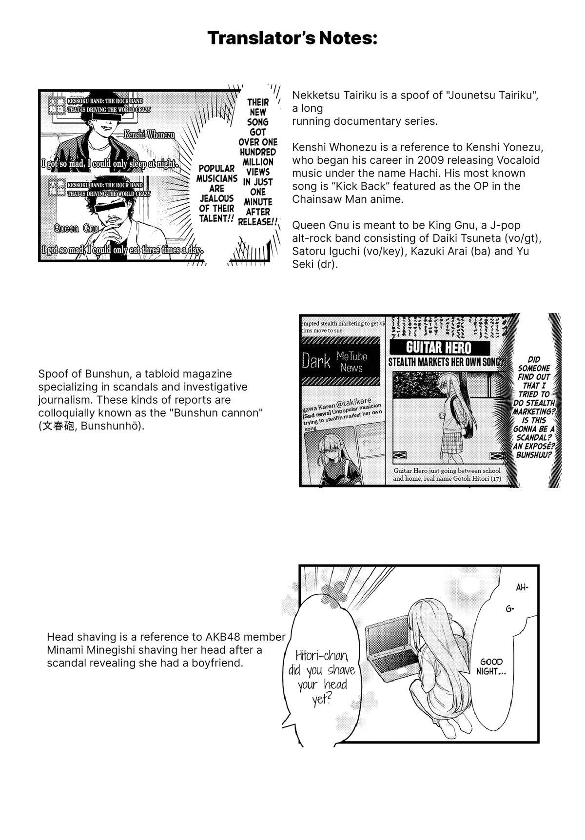 Bocchi the Rock! Chap 76 - Next Chap 77