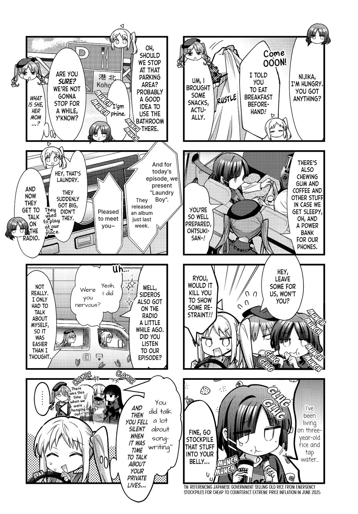 Bocchi the Rock! Chap 89 - Next Chap 90