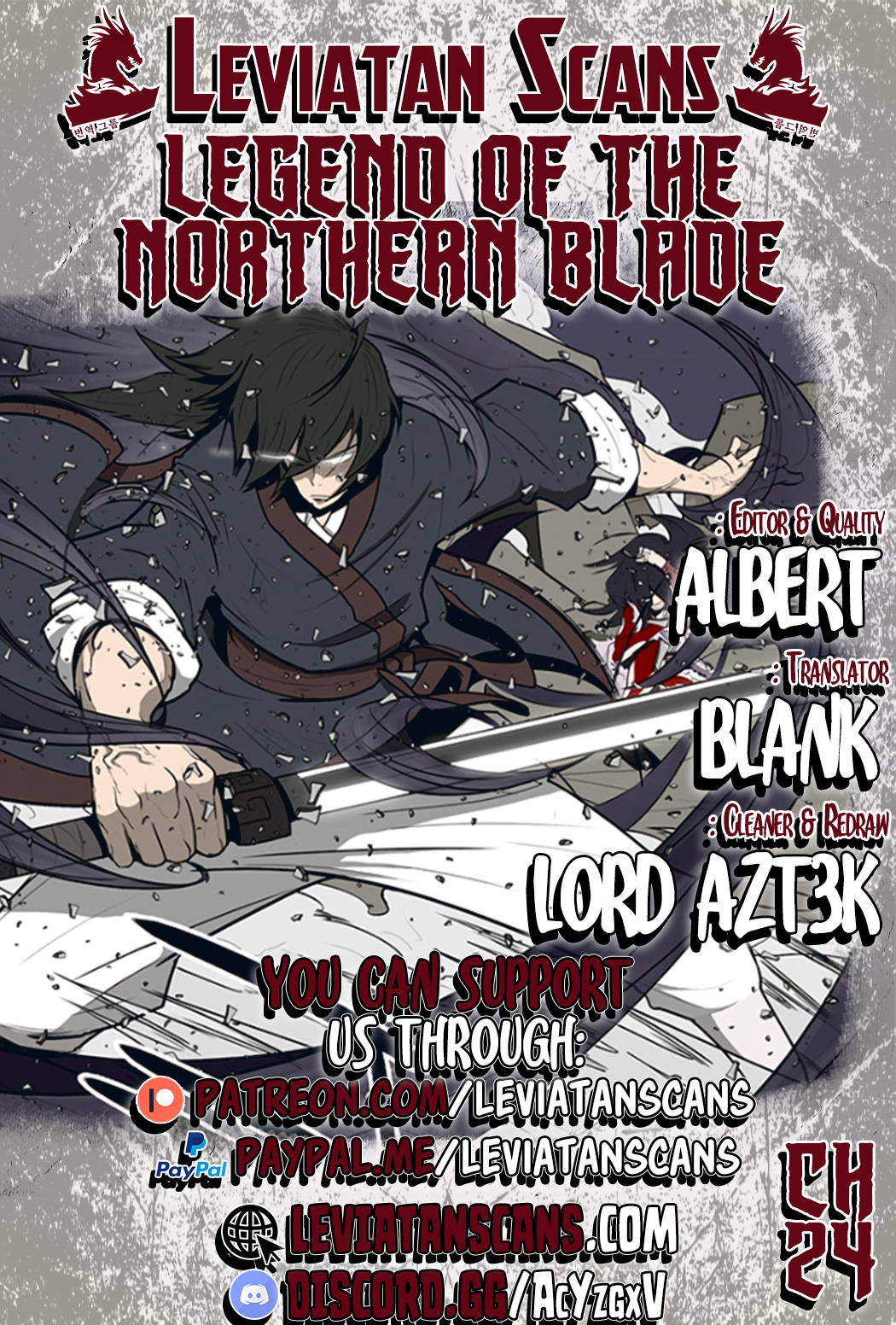 The Legend of the Northern Blade Chap 24 - Next Chap 25