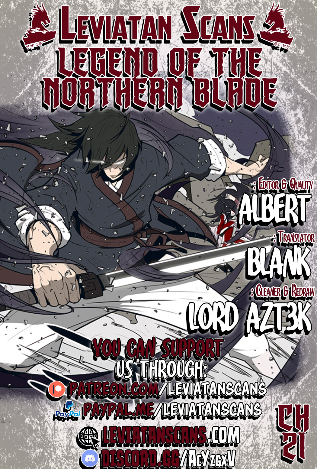The Legend of the Northern Blade Chap 21 - Next Chap 22