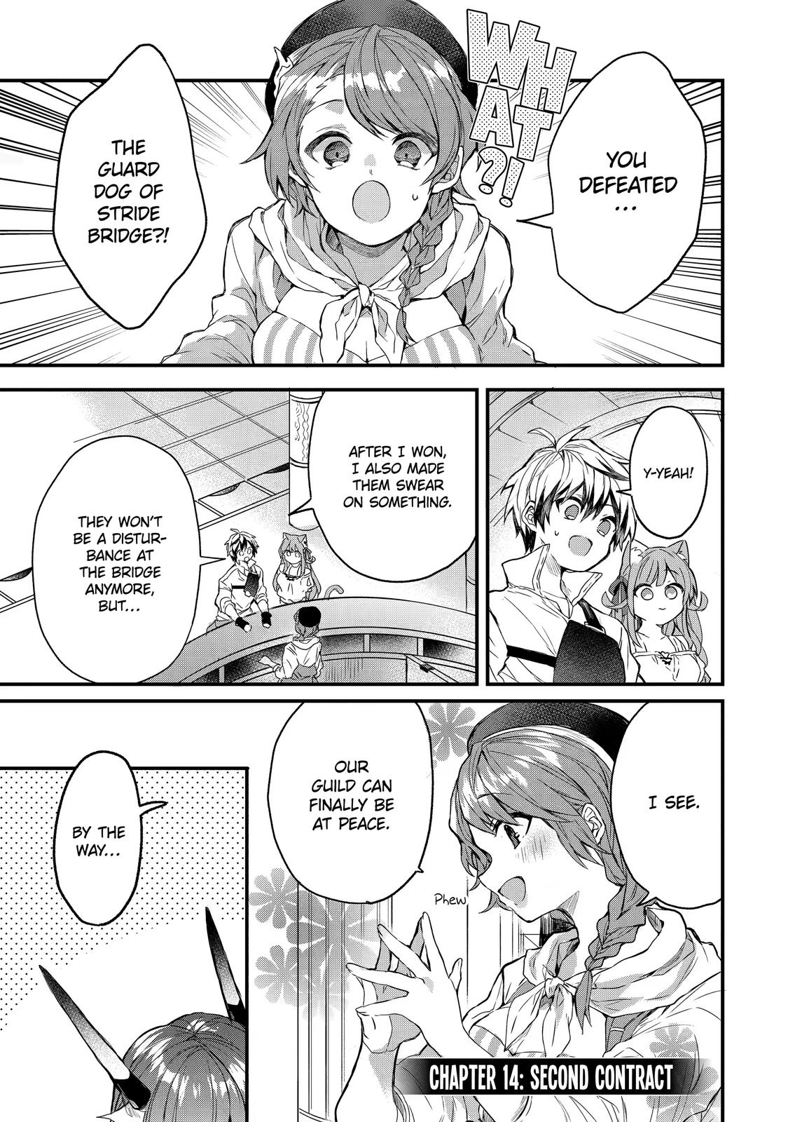 Yuusha Party wo Tsuihou sareta Beast Tamer, Saikyoushu no Nekomimi Shoujo to Deau Chap 14 - Next Chap 15