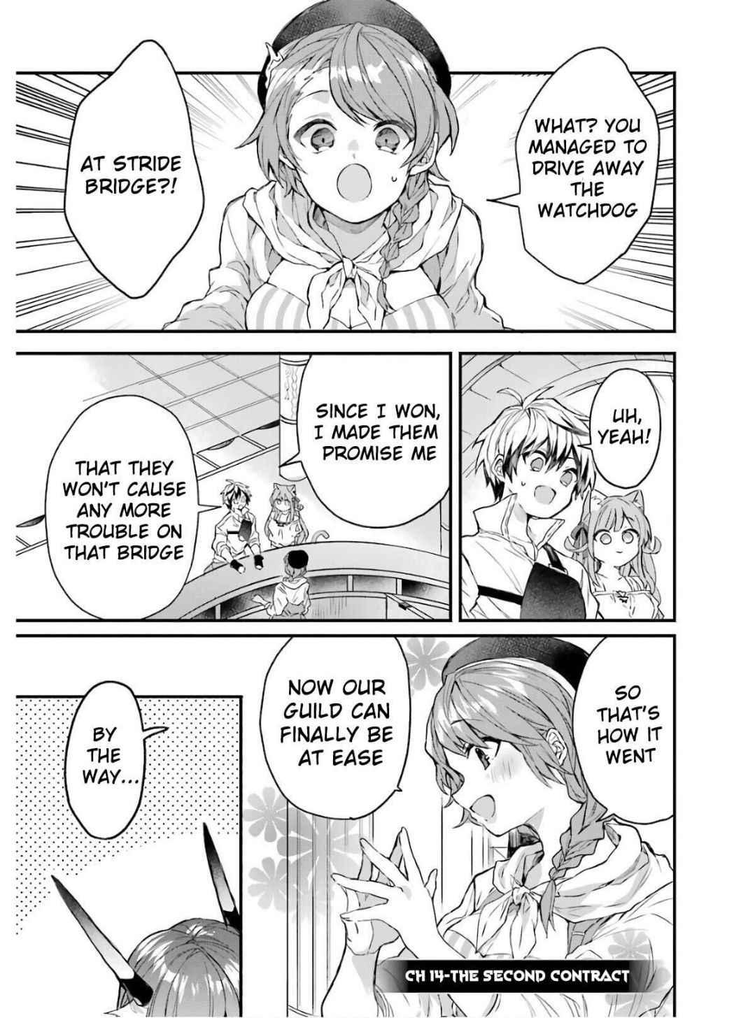 Yuusha Party wo Tsuihou sareta Beast Tamer, Saikyoushu no Nekomimi Shoujo to Deau Chap 14.1 - Next Chap 15.1