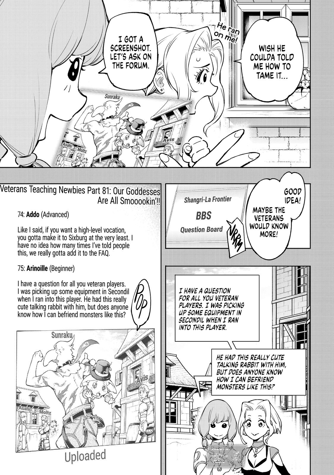Shangri-La Frontier raw Chap 9 - Next Chap 10