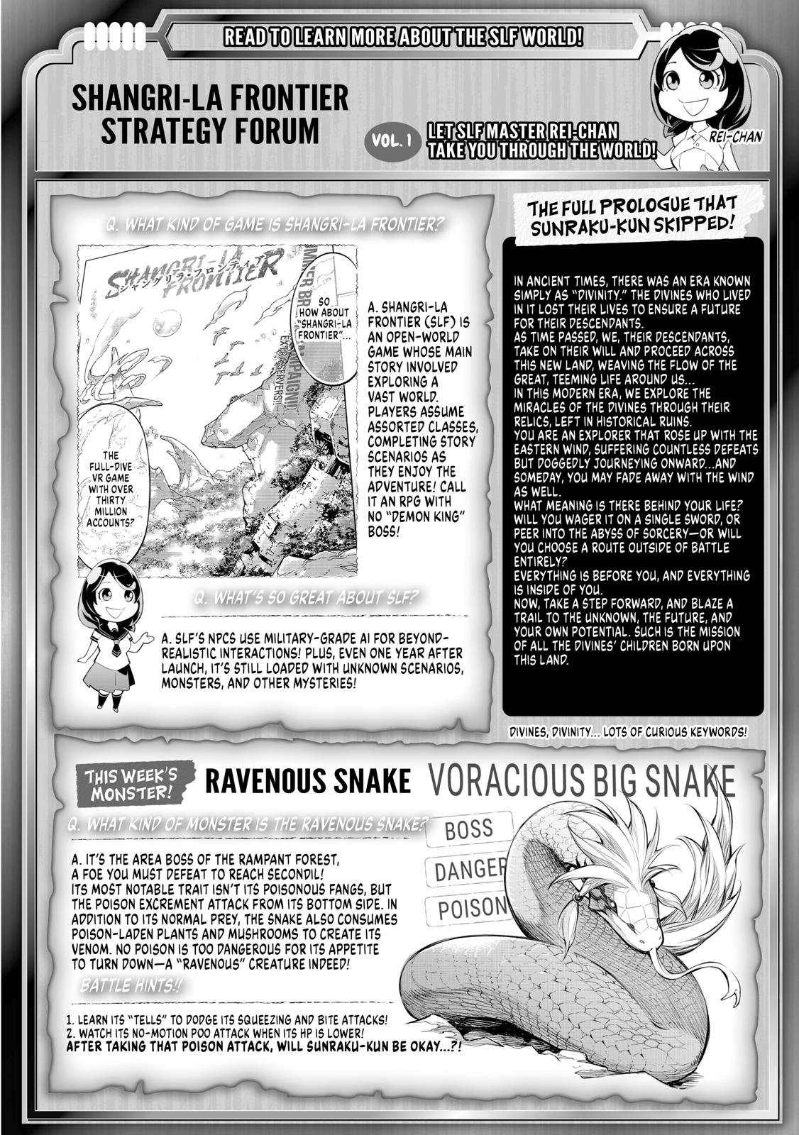 Shangri-La Frontier raw Chap 1 - Next Chap 2